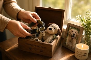 What to Do With Your Pet’s Belongings After They Pass Away?
